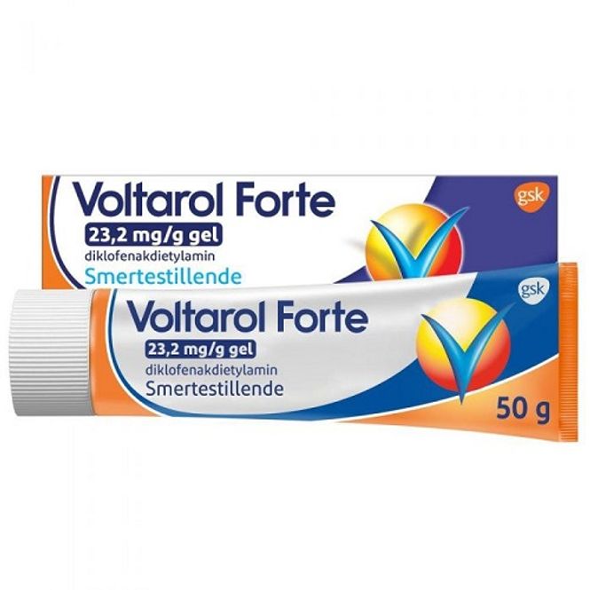 Hovedbilde Voltarol forte gel 23,2 mg/g 50 gram
