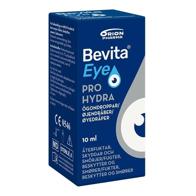 Hovedbilde Bevita eye pro hydra øyedråper 10 ml