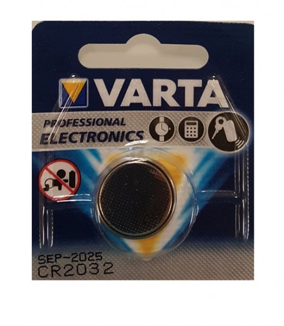 Hovedbilde Varta batteri 3v lith cr2032