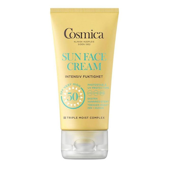 Hovedbilde Cosmica sun face cr f50+ u/p 50 ml