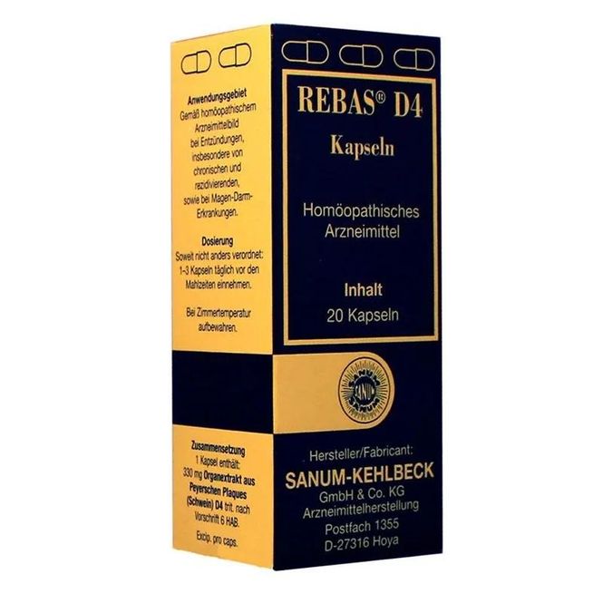 Hovedbilde Rebas D4 20 kapsler