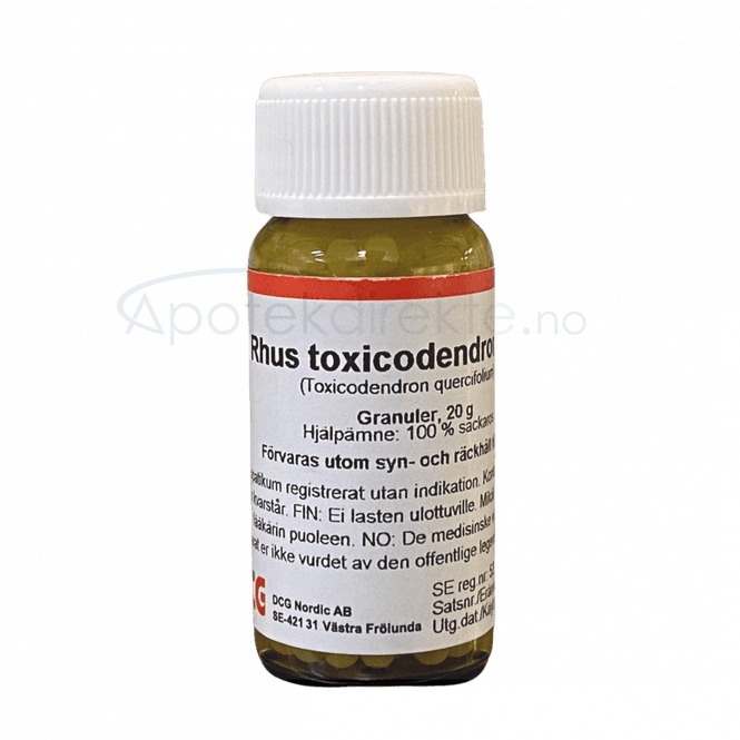 Hovedbilde Rhus toxicodendron D30 20 gram piller