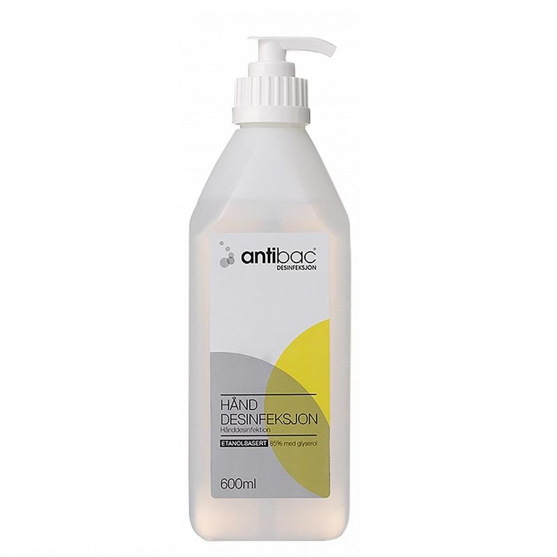 Antibac 85 % hånddesinfeksjon 600 ml