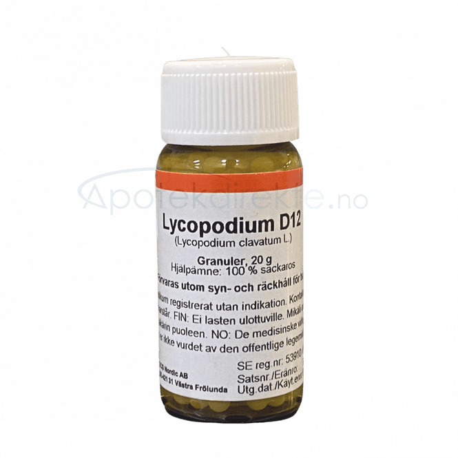 Hovedbilde Lycopodium D12 20 gram piller
