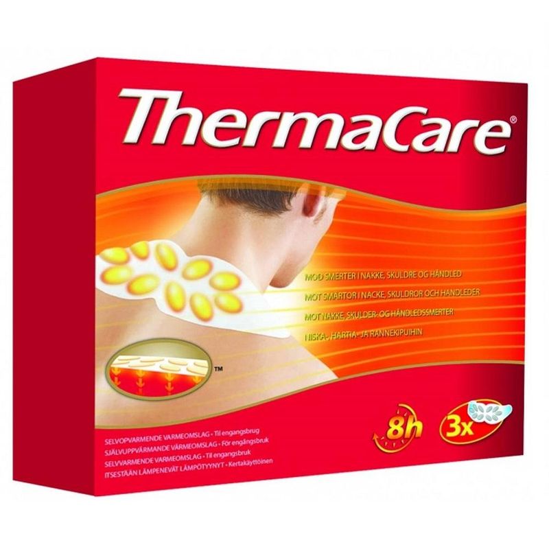 Thermacare varmepakning nakke/skuldre 3 stk