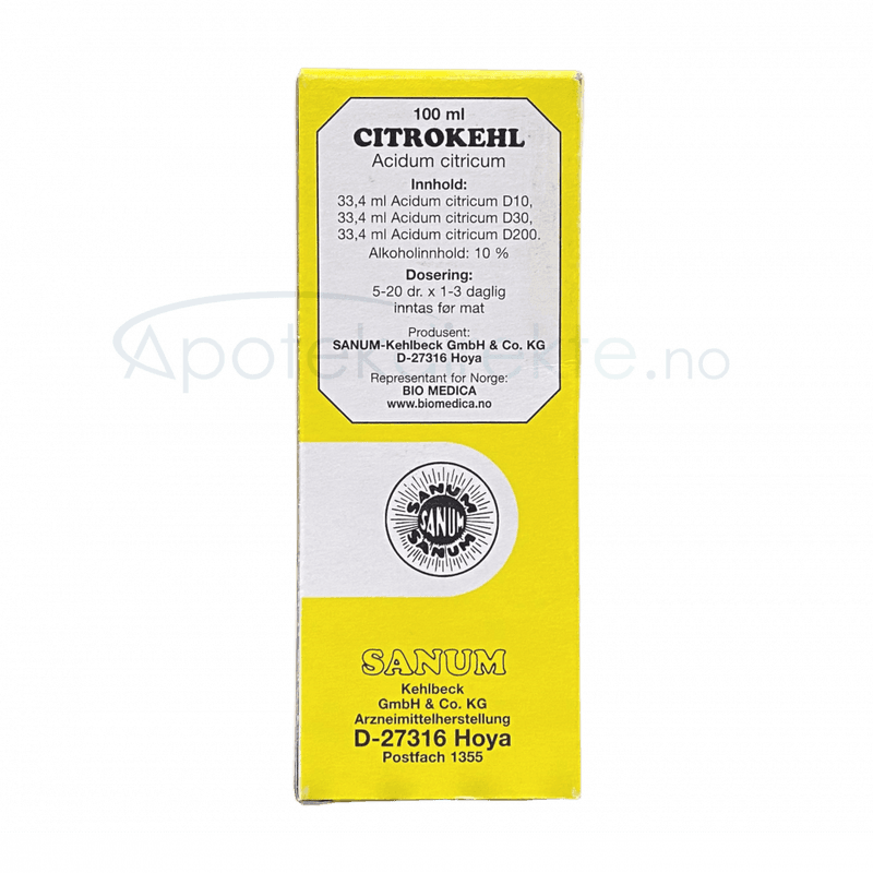 Citrokehl dil 100 ml 