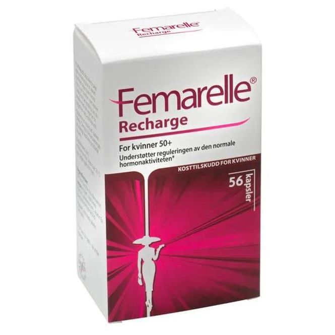 Hovedbilde Femarelle recharge kapsel 56 stk