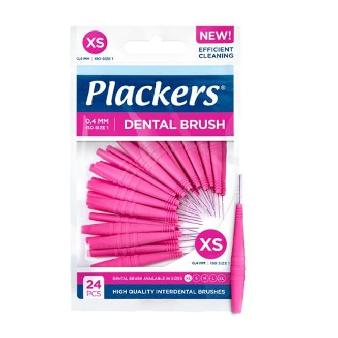 Hovedbilde Plackers dental brush 0,4 XS 24 stk