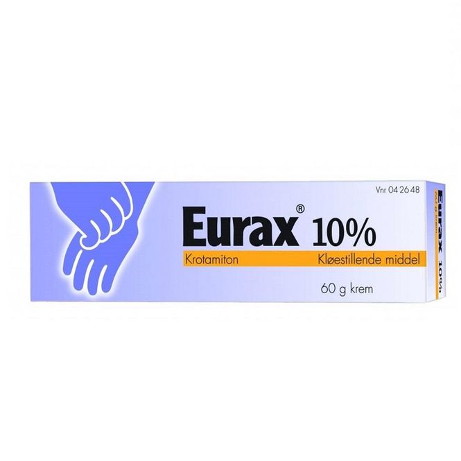 Hovedbilde Eurax krem 10 % 60 gram