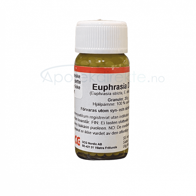Hovedbilde Euphrasia officinalis D6 20 gram piller