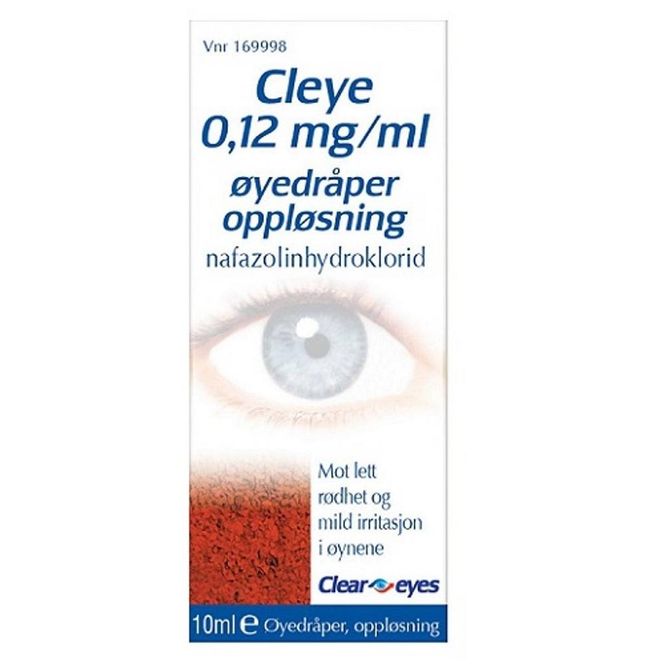 Hovedbilde Cleye øyedr 0,12mg/ml 10 ml