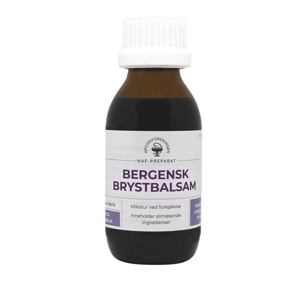 Hovedbilde Bergensk brystbalsam naf mikstur 100 ml