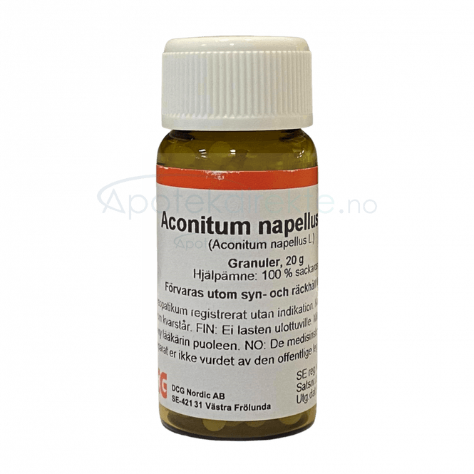 Hovedbilde Aconitum napellus D200 20 gram piller