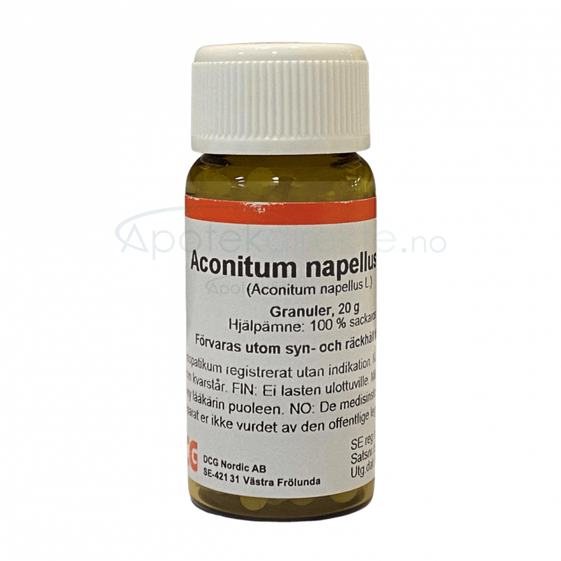 Aconitum napellus D200 20 gram piller