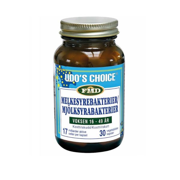 Hovedbilde Udo´s choice probiotika, voksen 16-49 kapsel 30 stk