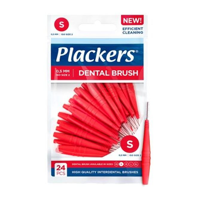 Hovedbilde Plackers dental brush 0,5 S 24 stk