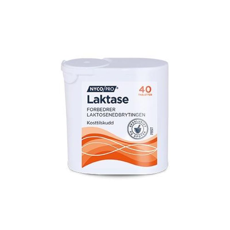 Nycopro laktase pocket tablett 40 stk
