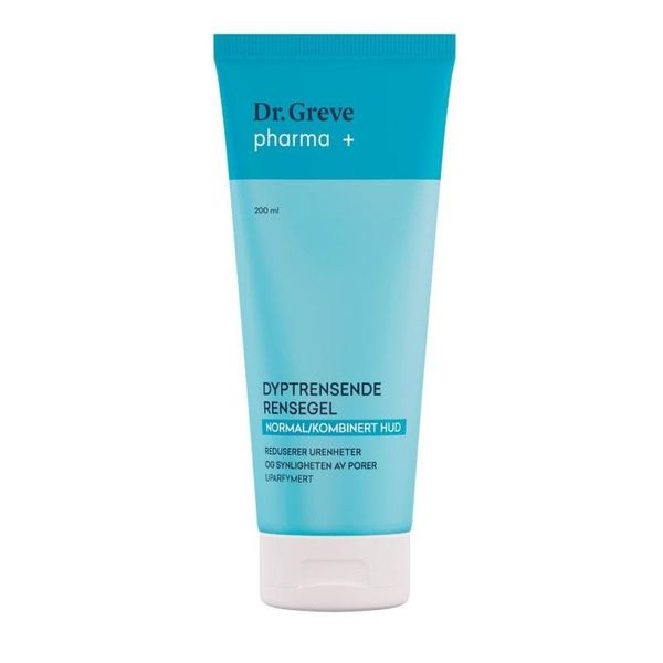 Hovedbilde Dr Greve pha+ rensegel normal/kombinert hud 200 ml