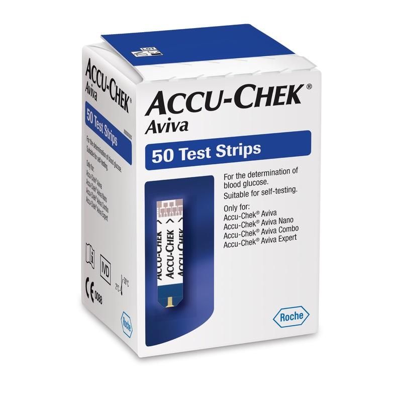 Accu-chek aviva glucose 50 stk