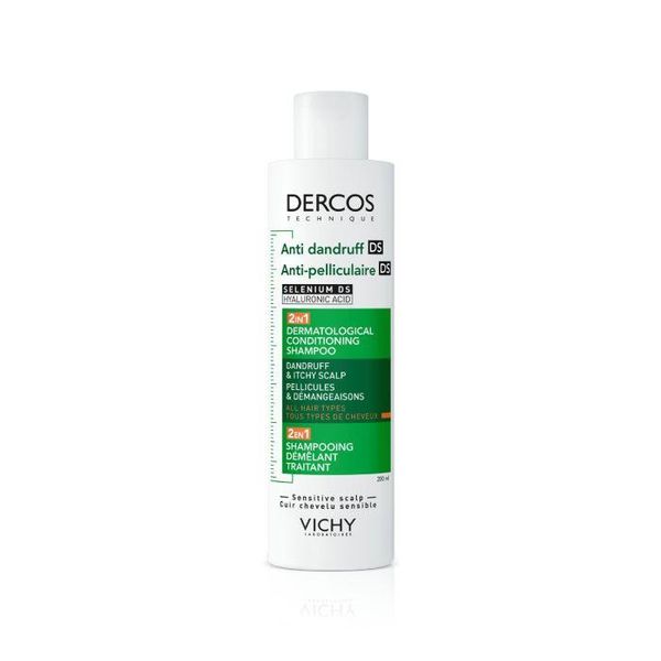 Hovedbilde Vichy dercos flass 2in1 sjampo+balsam 200 ml