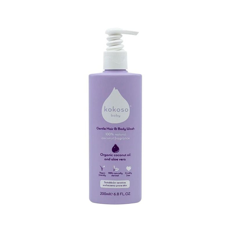 Kokoso baby hair & body wash 200 ml