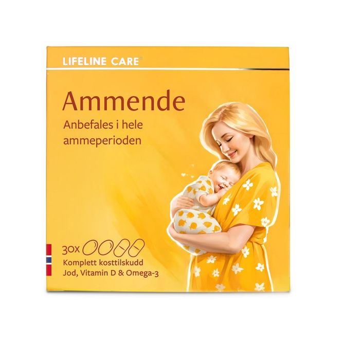 Hovedbilde Lifeline care ammende kosttilskudd tabletter/kapsler 4x30 ...