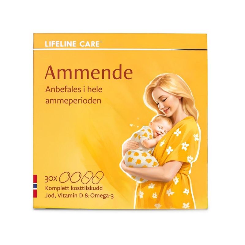 Lifeline care ammende kosttilskudd tabletter/kapsler 4x30 stk