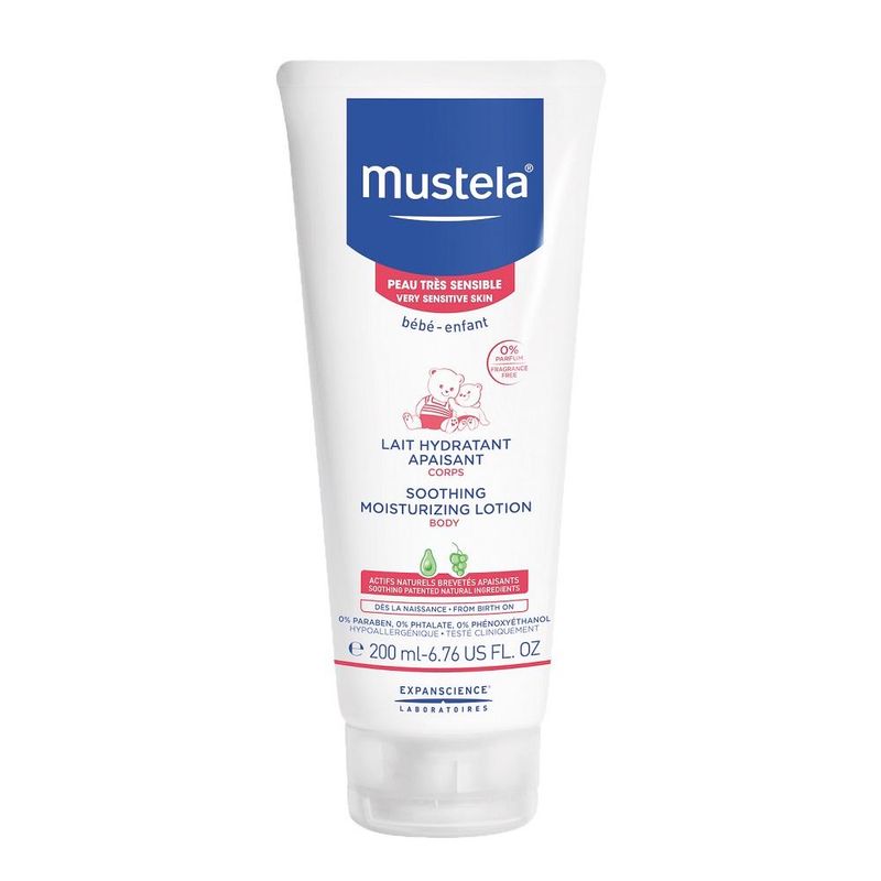 Mustela soothing moisturizer sensitive skin lotion 200 ml
