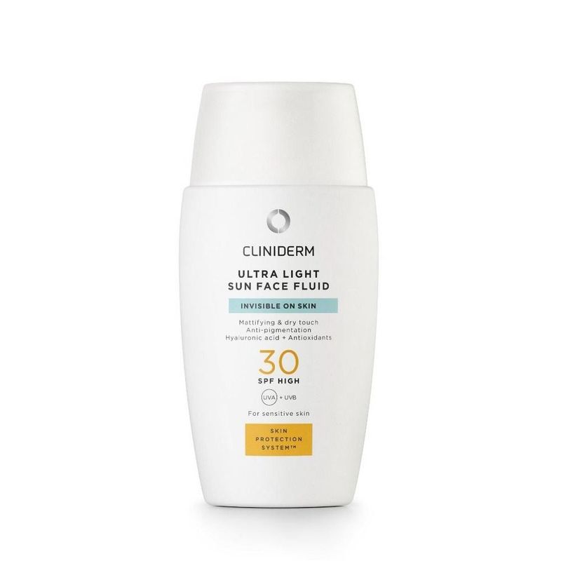 Cliniderm sun face fluid f30 40 ml