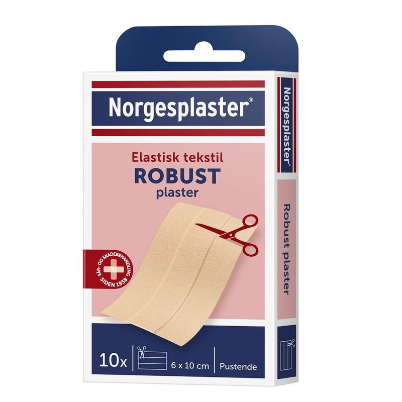 Norgesplaster robust 10 cm 10 stk