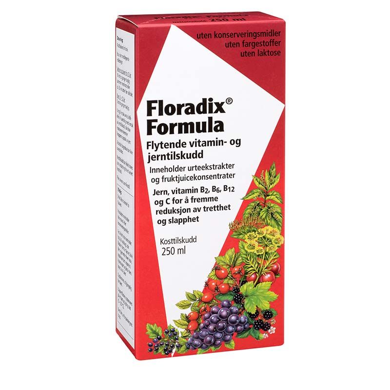 Floradix formula jernekstrakt 250 ml