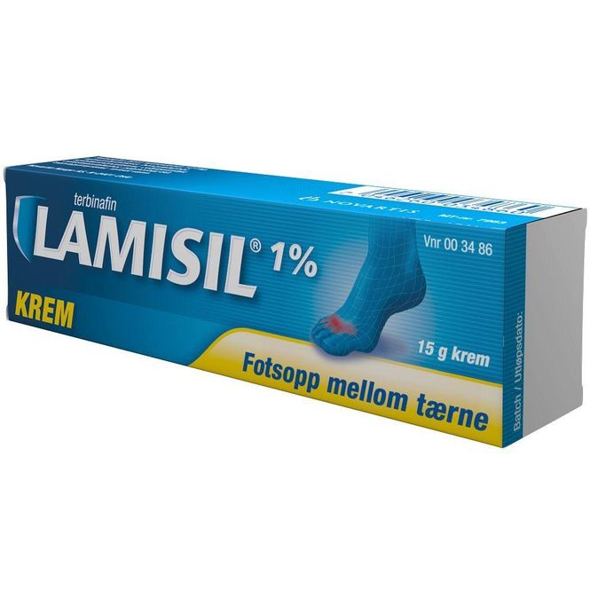 Hovedbilde Lamisil krem 1% 15 gram