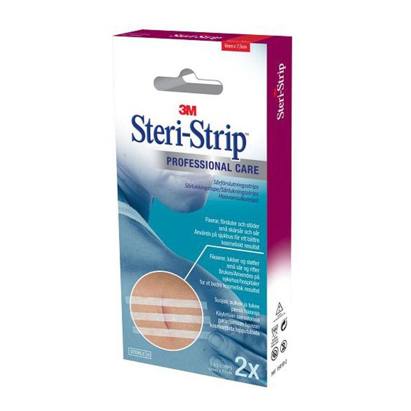 3M steri-strip prof  6 x 75 mm 2 x 3 stk