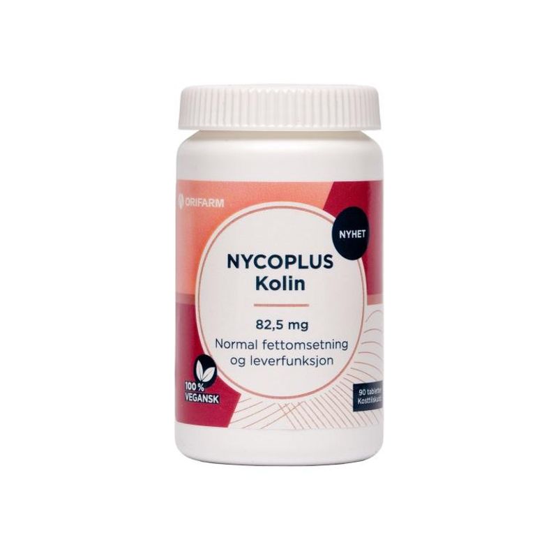 Nycoplus kolin tablett 82,5 mg 90 stk