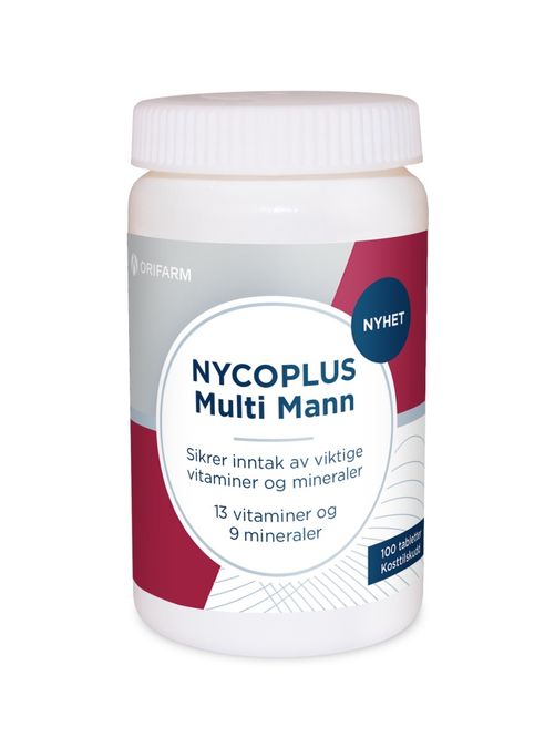Hovedbilde Nycoplus multi mann tablett 100 stk