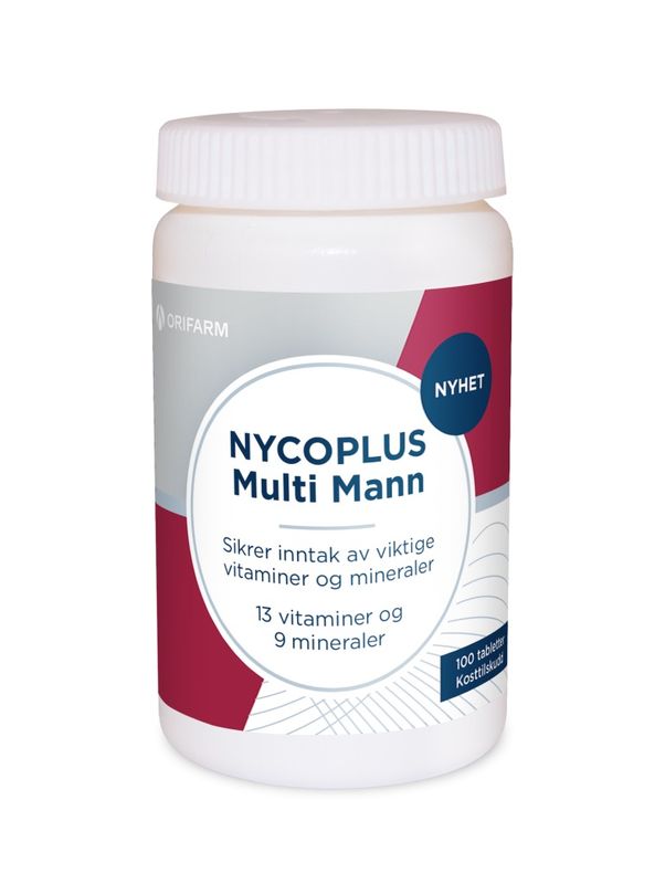 Nycoplus multi mann tablett 100 stk
