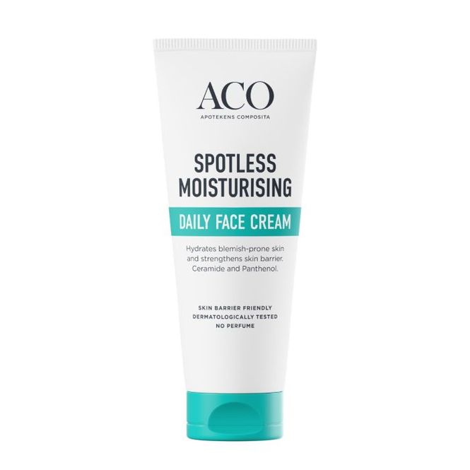 Hovedbilde Aco spotless moisturising daily face cream u/parfyme 60 ml